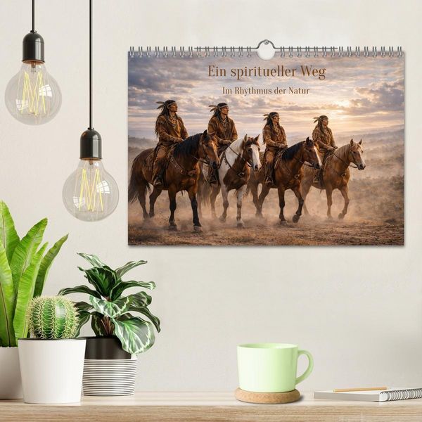 Produktbild: Ein spiritueller Weg. Im Rhythmus der Natur (Wandkalender 2027 DIN A4 quer), CALVENDO Monatskalender