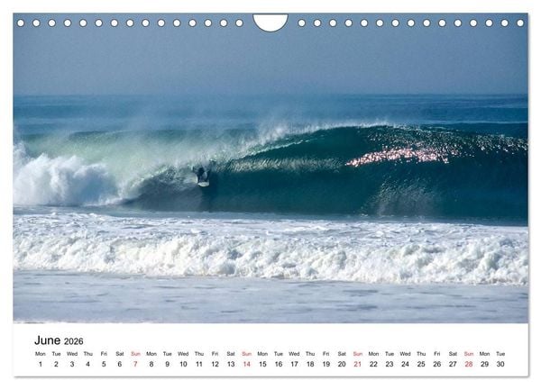 Produktbild: SURFERS AND WAVES (Wall Calendar 2026 DIN A4 landscape), CALVENDO 12 Month Wall Calendar