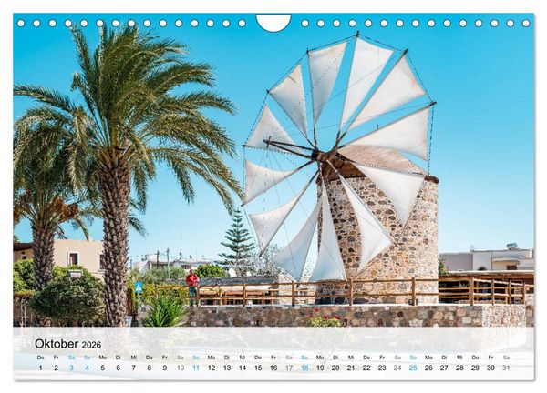 Produktbild: Kos - Insel des Hippokrates (Wandkalender 2026 DIN A4 quer), CALVENDO Monatskalender