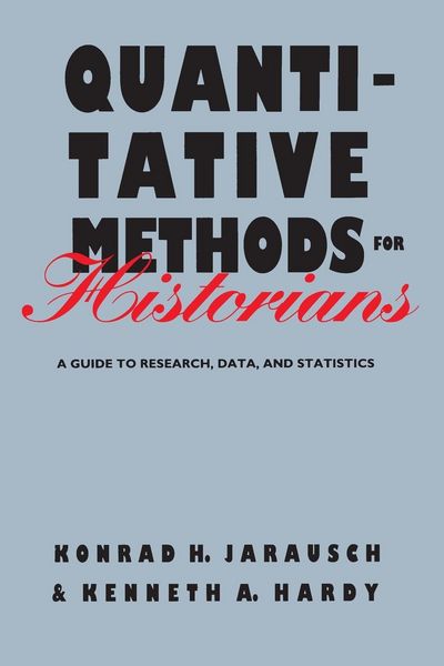 Produktbild: Quantitative Methods for Historians