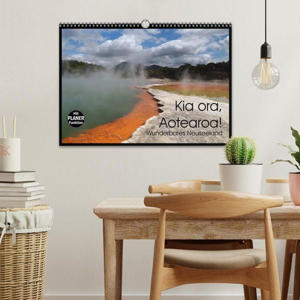Produktbild: Kia ora, Aotearoa - Wunderbares Neuseeland (Wandkalender 2026 DIN A3 quer), CALVENDO Monatskalender