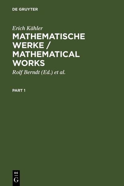 Produktbild: Mathematische Werke / Mathematical Works