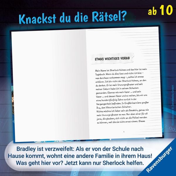 Produktbild: Sherlock & You, Band 1 - Das R&auml;tsel um das verschwundene Haus