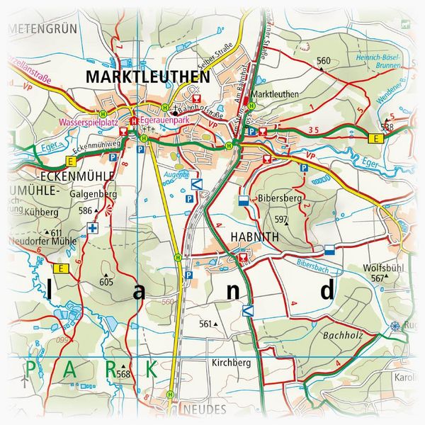 Produktbild: Fichtelgebirge 1:50 000