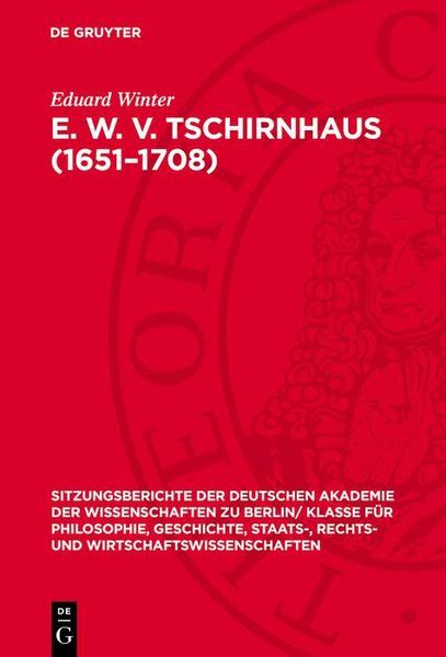 Produktbild: E. W. v. Tschirnhaus (1651-1708)