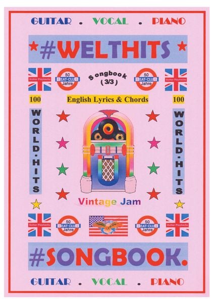 Produktbild: 100 Englische Welthits (3/3) + 100 Gitarren-Playbacks (MP3) - Songbook