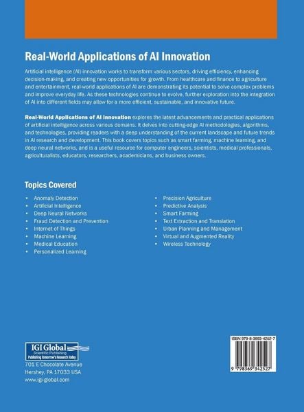 Produktbild: Real-World Applications of AI Innovation