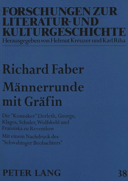 Produktbild: M&auml;nnerrunde mit Gr&auml;fin