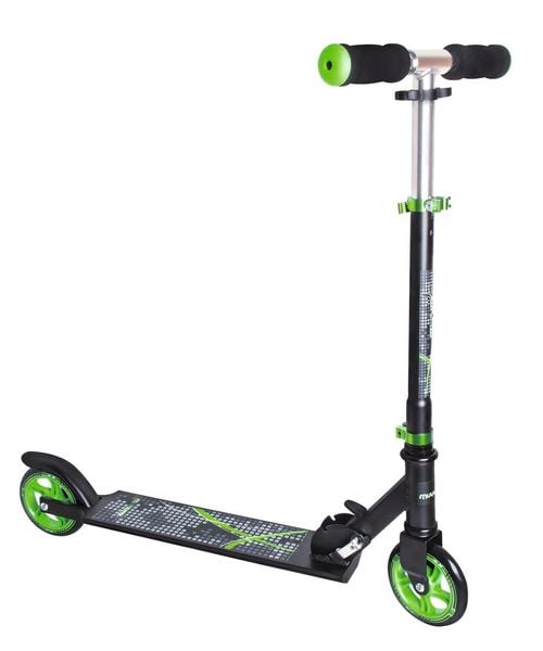 Produktbild: muuwmi Aluminium Scooter 125 mm schwarz-gr&uuml;n