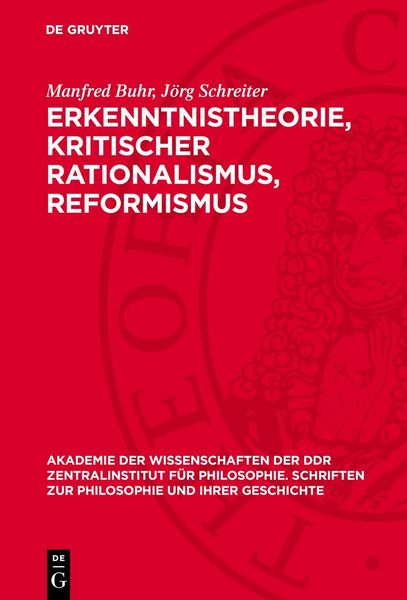 Produktbild: Erkenntnistheorie, kritischer Rationalismus, Reformismus