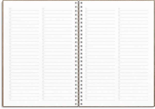 Produktbild: Kalender 26/27 Senator A5 Twist Braun