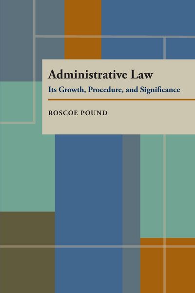 Produktbild: Administrative Law