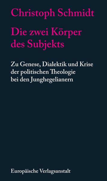 Produktbild: Die zwei K&ouml;rper des Subjekts