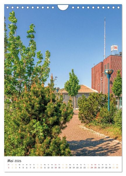 Produktbild: Rennstadt Hockenheim (Wandkalender 2026 DIN A4 hoch), CALVENDO Monatskalender