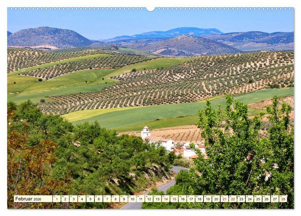 Produktbild: Idyllisches Andalusien (hochwertiger Premium Wandkalender 2026 DIN A2 quer), Kunstdruck in Hochglanz