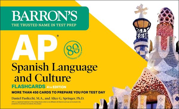 Produktbild: AP Spanish Language and Culture Flashcards, Fourth Edition: Up-to-Date Review and Practice