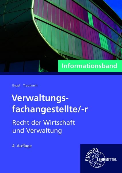 Verwaltungsfachangestellte/-r - Recht der Wirtschaft und Verwaltung, Taschenbuch von Günter Engel,Cathrin Trautwein, Europa-Lehrmittel,