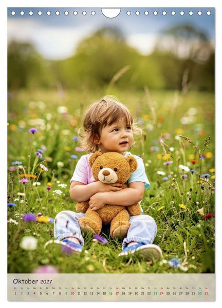 Produktbild: Mein liebster Teddy (Wandkalender 2027 DIN A4 hoch), CALVENDO Monatskalender