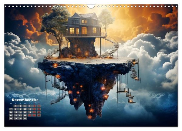 Produktbild: Fantastische Inselwelten (Wandkalender 2026 DIN A3 quer), CALVENDO Monatskalender