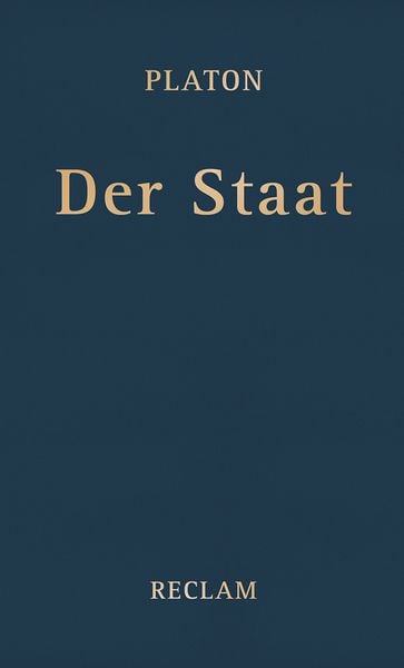 Der Staat, Gebundene Ausgabe von Platon, Reclam, Philipp, 9783150111420