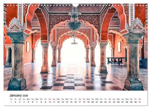 Produktbild: Wonderful India (Wall Calendar 2026 DIN A3 landscape), CALVENDO 12 Month Wall Calendar