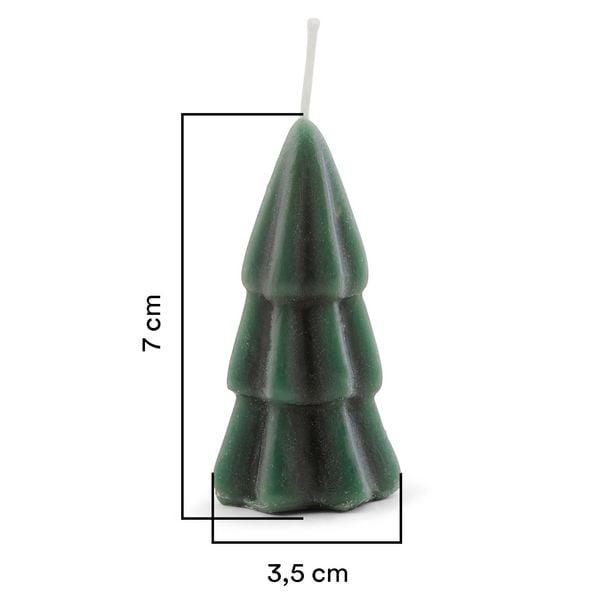 Produktbild: Mini-Kerze Tannenbaum