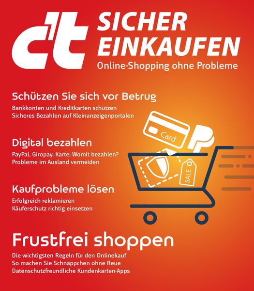Produktbild: C't Sicher einkaufen