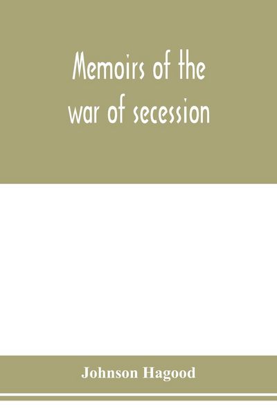 Produktbild: Memoirs of the war of secession