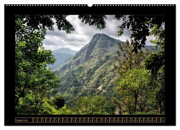 Produktbild: Sri Lanka - Landschaft und Kultur (Wandkalender 2026 DIN A2 quer), CALVENDO Monatskalender