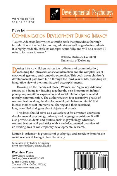 Produktbild: Communication Development During Infancy