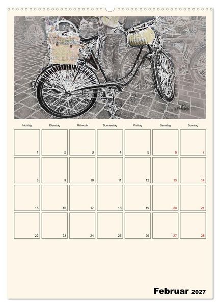 Produktbild: Beweg dich nach vorne! (hochwertiger Premium Wandkalender 2027 DIN A2 hoch), Kunstdruck in Hochglanz