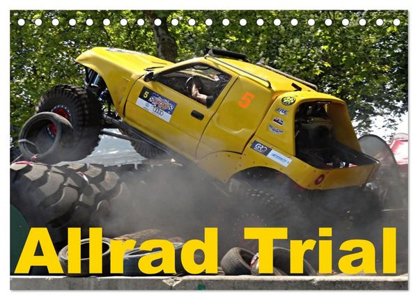 Produktbild: Allrad Trial (Tischkalender 2026 DIN A5 quer), CALVENDO Monatskalender