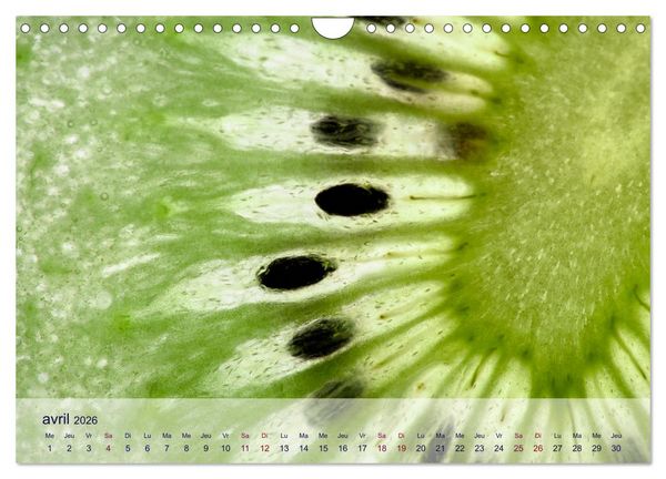 Produktbild: C&oelig;ur de fruits c&oelig;ur de l&eacute;gumes (Calendrier mural 2026 DIN A4 vertical), CALVENDO calendrier mensuel