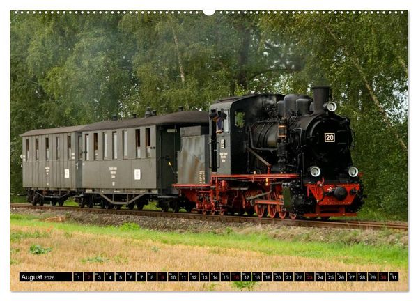 Produktbild: Schmalspurbahnen in Sachsen Anhalt (Wandkalender 2026 DIN A2 quer), CALVENDO Monatskalender