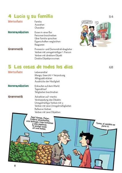 Produktbild: PONS Sprachlern-Comic Spanisch
