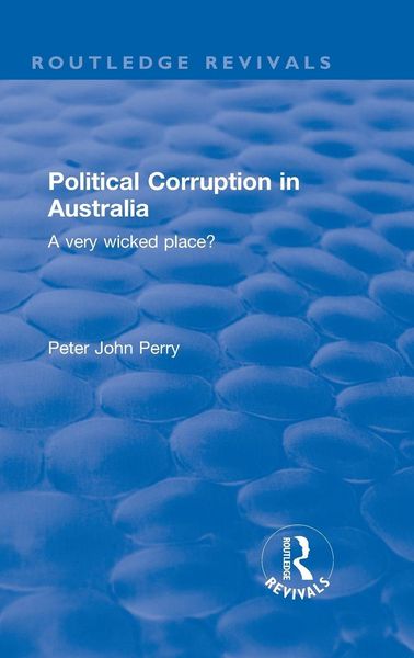 Produktbild: Political Corruption in Australia