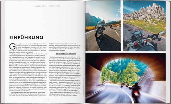 Produktbild: Legend&auml;re Motorradtouren in Europa
