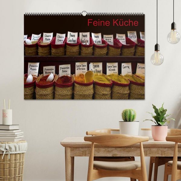 Produktbild: Feine K&uuml;che (Wandkalender 2027 DIN A2 quer), CALVENDO Monatskalender