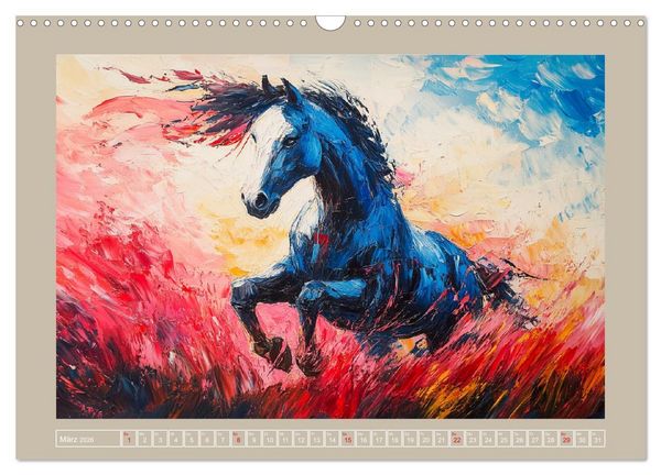 Produktbild: Wilde Sch&ouml;nheiten. Ein Jahr mit majest&auml;tischen Tieren (Wandkalender 2026 DIN A3 quer), CALVENDO Monatskalender