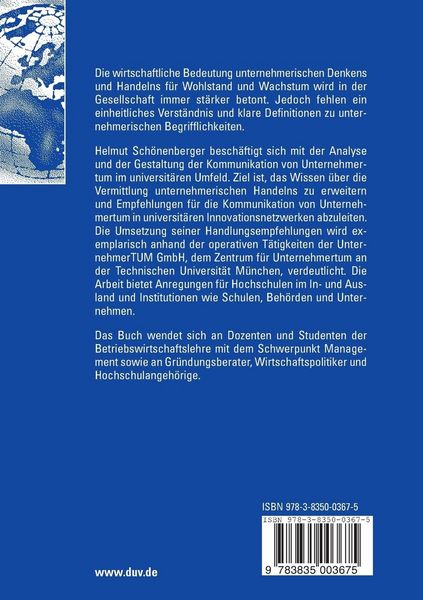 Produktbild: Kommunikation von Unternehmertum