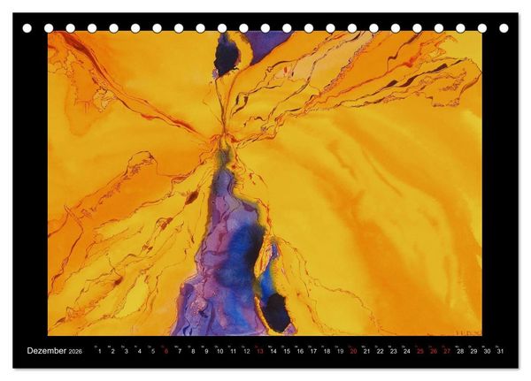 Produktbild: Feinste Aquarelle (Tischkalender 2026 DIN A5 quer), CALVENDO Monatskalender