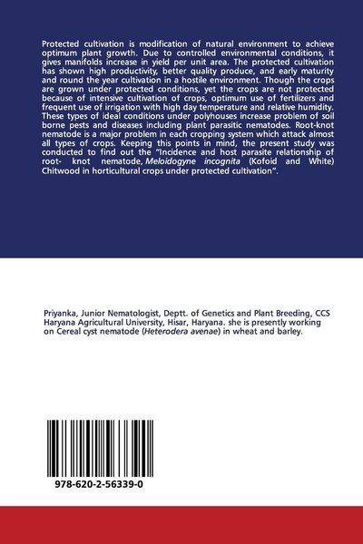 Produktbild: Host Parasite Relationship of Root- knot Nematode in Polyhouse