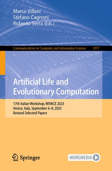 Produktbild: Artificial Life and Evolutionary Computation