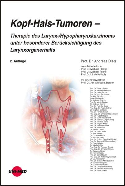 Produktbild: Kopf-Hals-Tumoren - Therapie des Larynx-/Hypopharynxkarzinoms unter besonderer Ber&uuml;cksichtigung des Larynxorganerhalts