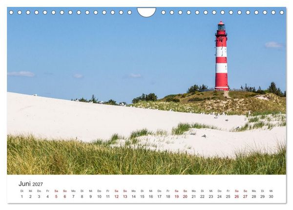 Produktbild: Amrum - Perle der Nordsee (Wandkalender 2027 DIN A4 quer), CALVENDO Monatskalender
