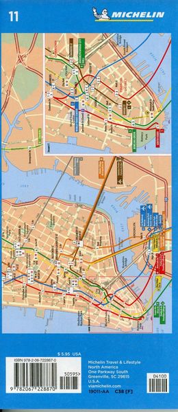 Produktbild: Michelin New York City Manhattan Map 11