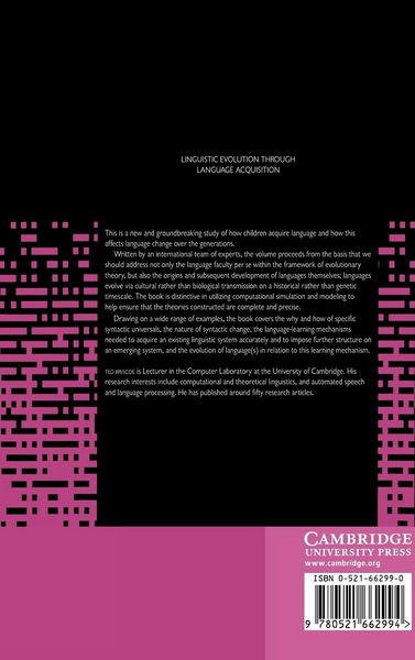 Produktbild: Linguistic Evolution Through Language Acquisition