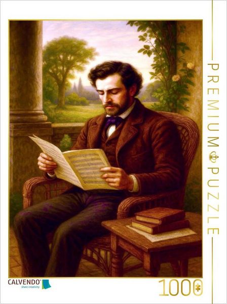 Produktbild: CALVENDO Puzzle Giuseppe Verdi | 1000 Teile Lege-Gr&ouml;&szlig;e 64x48cm Foto-Puzzle f&uuml;r gl&uuml;ckliche Stunden