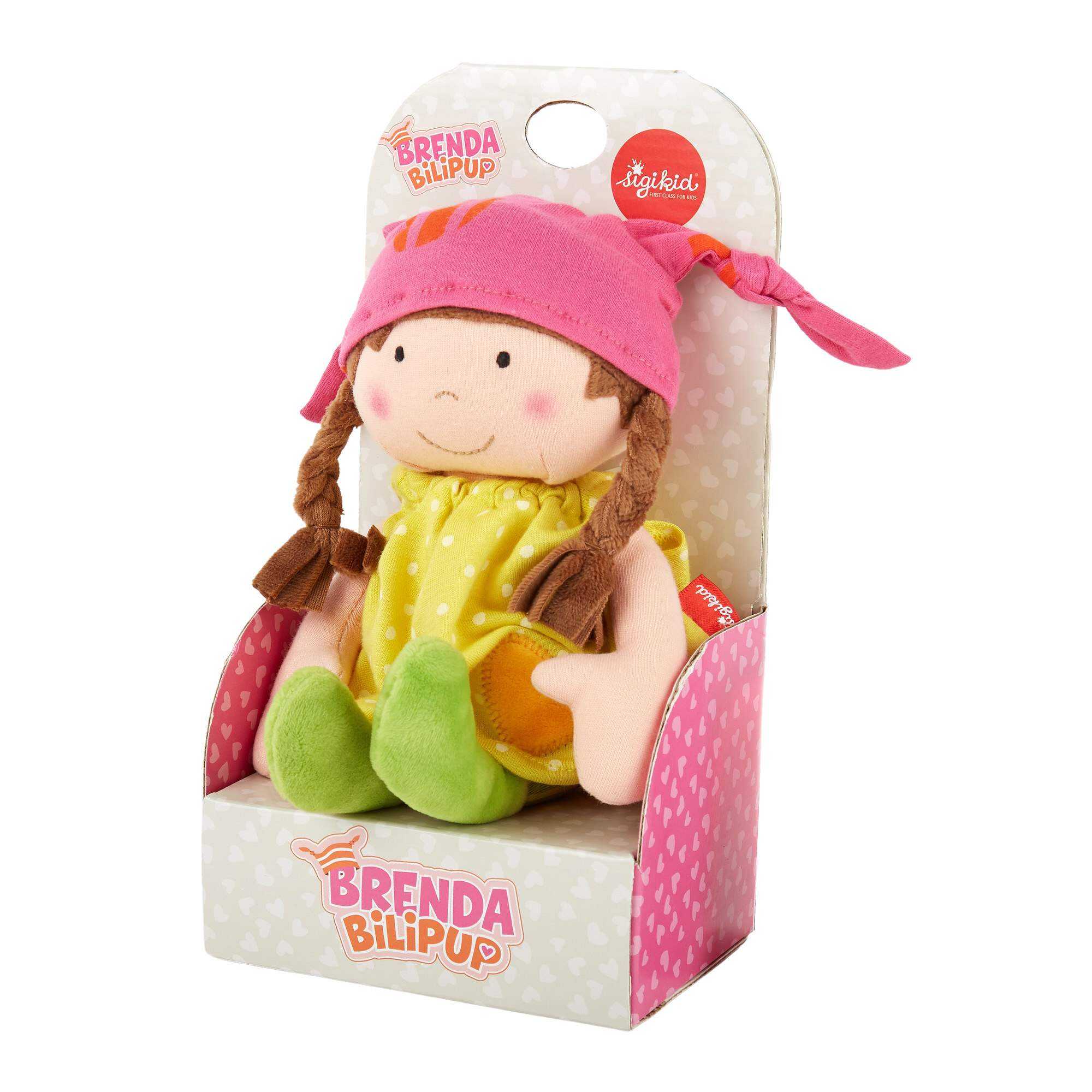 Produktbild: sigikid 39411 - Puppe Brenda Bilipup gelb