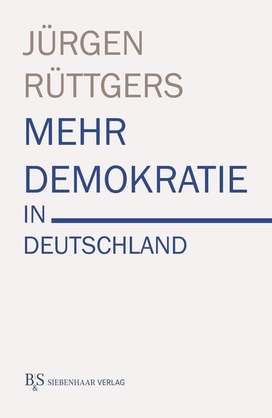 Produktbild: Mehr Demokratie in Deutschland